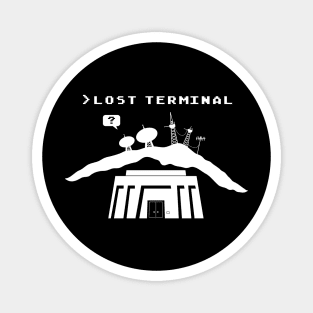 Lost Terminal Season 3.0 (white) Magnet